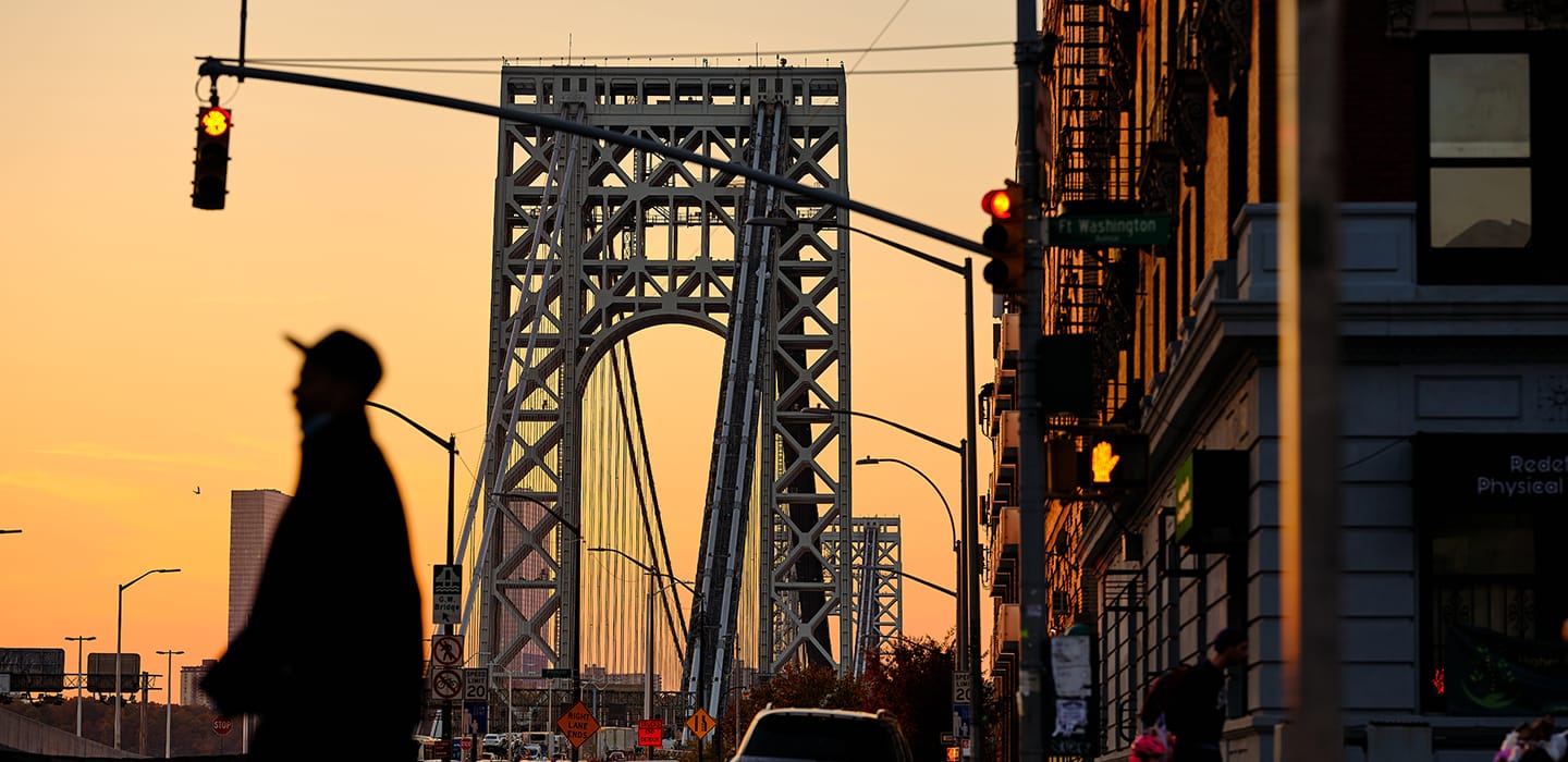 Bridge View at Sunset