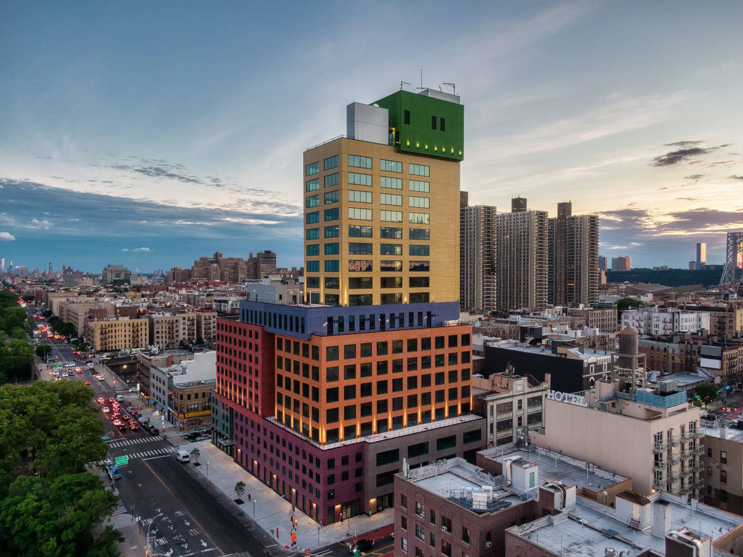 city view of radio hotel